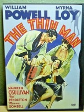 The Thin Man 2002 DVD William Powell Myrna Loy Warner Bros Snapcase