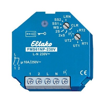 Eltako FMS61NP-230V, Funkaktor Multifunktions Stromstoßschalter 230 V AC (302003