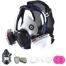 Facepiece Reusable Respirator Full Face Gas Mask 6800 6000 For Painting Spraying