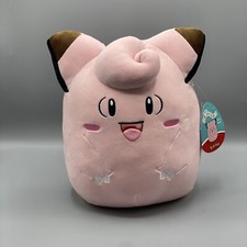 Squishmallow Pokemon Clefairy Plush Stuffed Toy 10" NEW