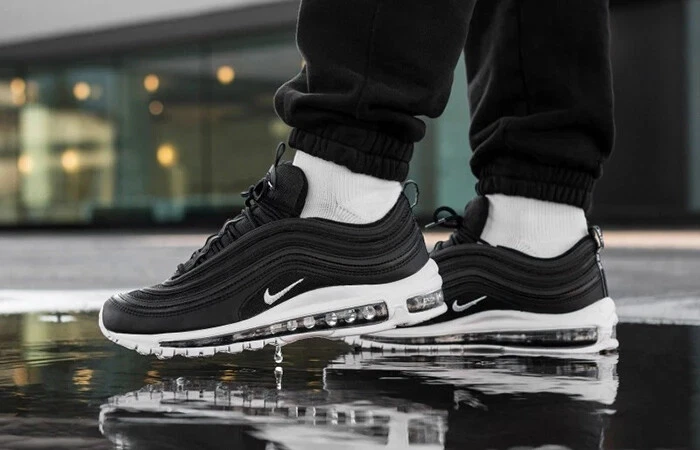 Nike Air Max 97 Black White Anthricite for Sale, Authenticity Guaranteed