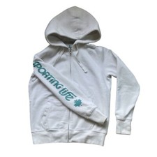 Sporting Life Women  s White Full Zip Hoodie Size XS