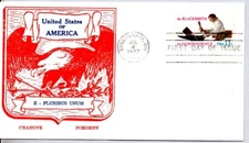 #1718 THE BLACKSMITH, SKILLED HANDS FOR INDEPENDENCE FIRST DAY OF ISSUE FDC