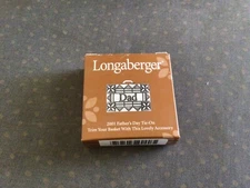 Longaberger 2001 Father's Day Dad Basket Tie-On