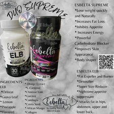 DUOS NATURALES QUEMA GRASA ESBELTA SUPREME AND ELB.