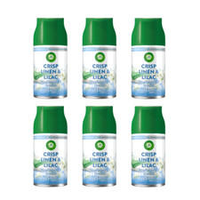 Air Wick Freshmatic Max Air Freshener Refill Crisp Linen and Lilac 250ml x 6