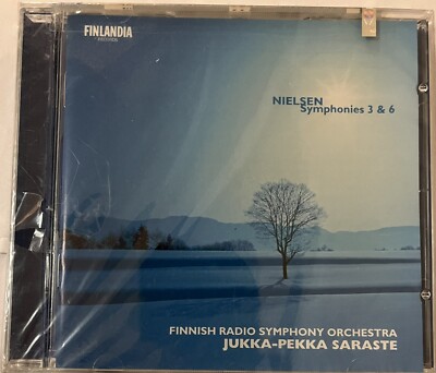 NIELSEN Symphonies 3&6 -JUKKA-PEKKA SARASTE Conductor- Finlandia Label Brand New