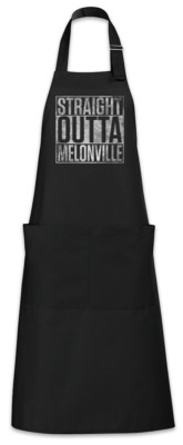 Straight Outta Melonville Grillschürze Kochschürze SCTV Second City Fun