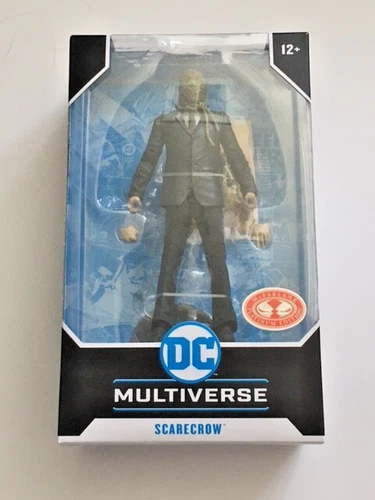 McFARLANE TOYS DC MULTIVERSE BATMAN BEGINS SCARECROW PLATINUM EDITION!