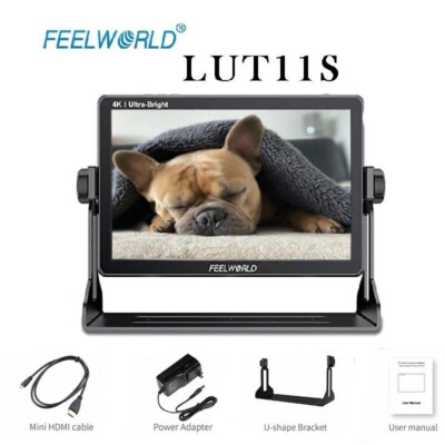 FEELWORLD LUT11S 10.1   3G-SDI 4K HDMI Touchscreen DSLR Kamera Feldmonitor DE
