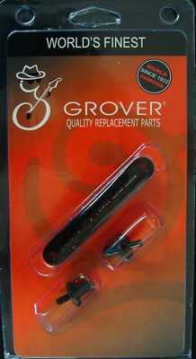 Grover 520BC Tune-O-Matic style Nashville bridge, Black Chrome