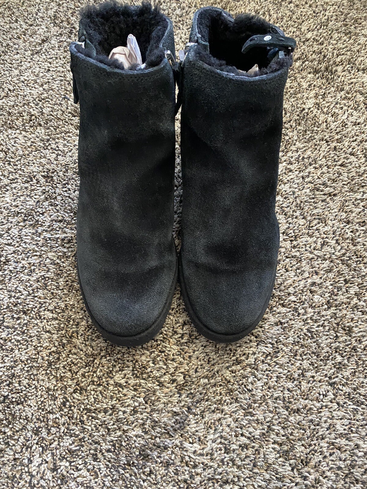 ankle black ugg boots