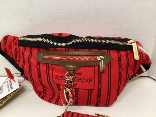 Sprayground Reverse Sharks in Paris Crossbody/Gürteltasche Limited Edition Neu mit Etikett - Bild 2 von 10