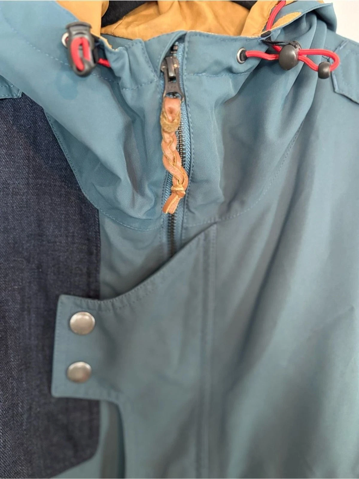 Holden Men's Teal Waterproof Hooded Snowboard Utility Jacket Size Large image 8