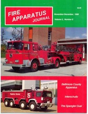 Spangler Dual Fire Truck of Hamburg PA, Dunkirk, NY Fire Department Double Equip