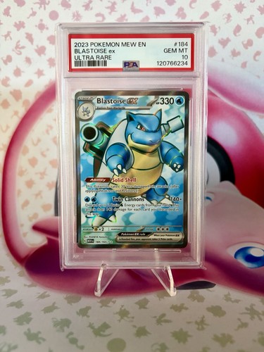 Blastoise ex graded PSA 10 for sale on eBay