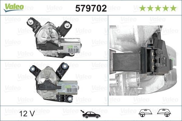Vauxhall Zafira / Zafira Familie Scheibenwischermotor 05-15 (579702) Oem Valeo-image