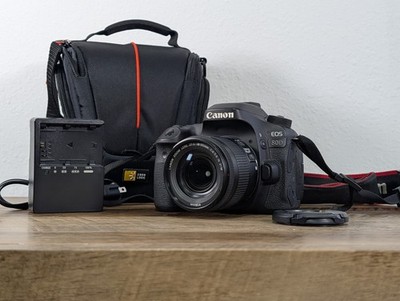 Canon 80D With 18-55mm Is STM Lens - Shutter Count 3 - Excellent