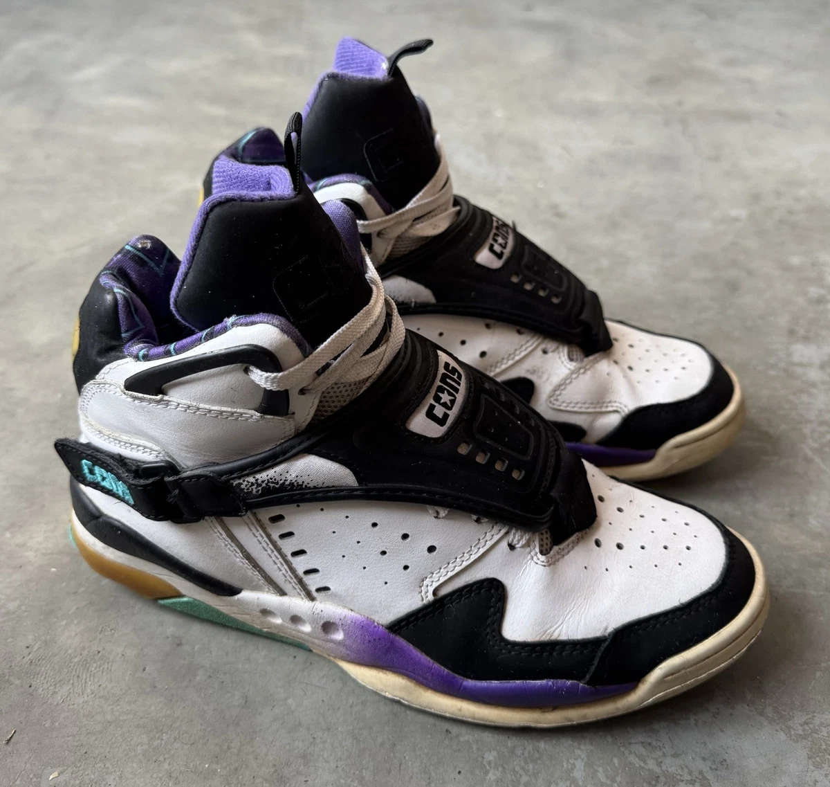 シューズ(男性用) 90`s CONVERSE BASKET BALL SNEAKER 90`s CONVERSE CONS NBA BASKET BALL SNEAKER 27cm – grandguignol