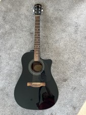 Fender Acoustic-Electric Guitar CD-60 CE Black