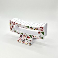 Christmas Holiday Hair Claw Clip Santa Snowman Tree Festive Large Grip Gift