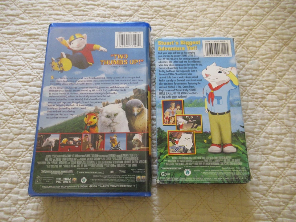 Stuart Little 2 & Stuart Little 3: Call of the Wild (VHS) (2-Set) - Image 2 of 4