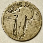 1926 STANDING LIBERTY QUARTER USA United States Silver Coin