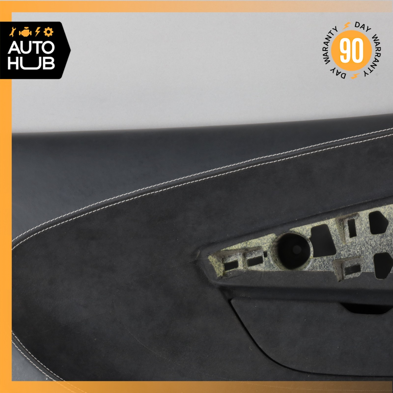 16-21 McLaren 570S Left Side Interior Door Panel Nappa Suede Jet Black OEM
