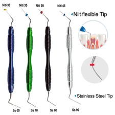Dental Guttapercha Füller Wurzelkanal Endodontie Handstößel Vertikaldruck