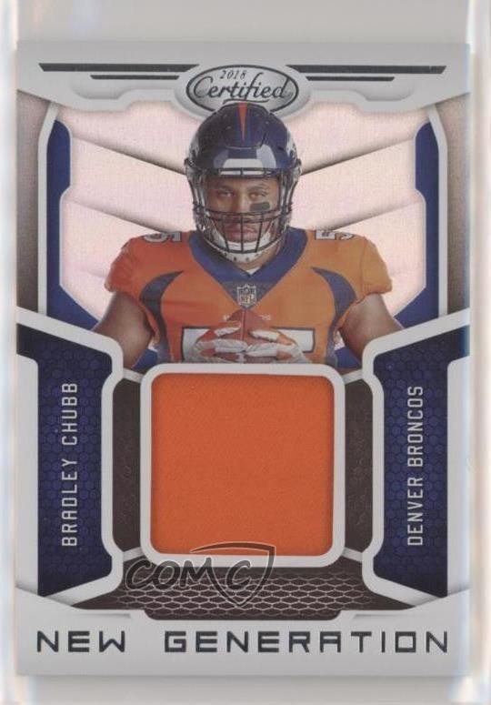 Bradley Chubb Panini Certified New Generation Jerseys Mirror #26 Base