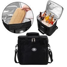 Oxford Stoff gro&szlig;e isolierte Lunch Tasche mit Tragegriff, Gurt und 16L Volumen