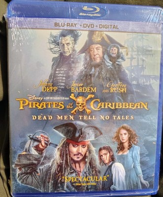Pirates of the Caribbean: Dead Men Tell No Tales (Blu-ray/DVD, 2017) Disney