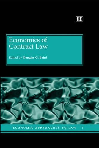 Economics of Contract Law Baird Hardback Edward Elgar 9781845426521