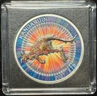 Zombucks World: Kangaruin 1oz 999 Silver Limited Colorized Edition