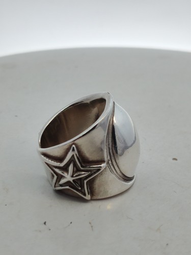 Cody Sanderson Sterling Silver Big Planet Ring Sz 8.5… - Gem