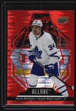 2022-23 Upper Deck Allure #66 Auston Matthews Red Rainbow