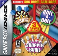 Game Boy Advance Majesco`S Rec Room Challenge - Game Boy Advance GAME NEW