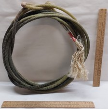 USED COWBOY ROPE - LARIAT - nylon rope - Classic SPYDR5 30' S - listing 730251
