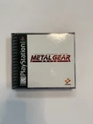 Metal Gear Solid (Sony PlayStation 1 PS1) CIB Complete w/ Reg Black Label