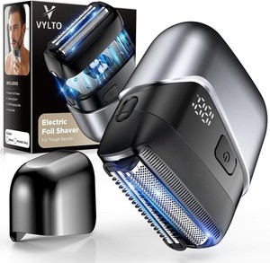 Electric Foil Shaver for Men, 3D Floating Heads, Waterproof, Fast Charge