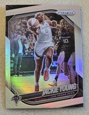 2025 Panini Prizm WNBA JACKIE YOUNG Silver Prizm #23 Las Vegas Aces