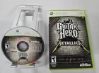 Guitar Hero: Metallica  (Xbox 360, 2009) Complete