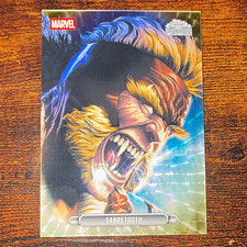 Marketplace image: Topps 2026 Chrome Marvel Comics Fanfare Sabretooth FF-35 Superfractor 1/1