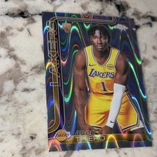 2025-26 Topps Chrome Adou Thiero Rookie Parallel #236 Los Angeles Lakers
