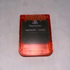 Sony PS1 Memory Card SCPH-1020 for PlayStation Used