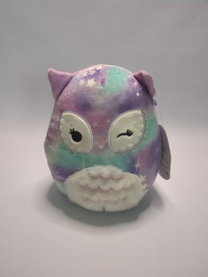 NWT Squishmallows SOLINA 5  Winking Galaxy Owl 2022