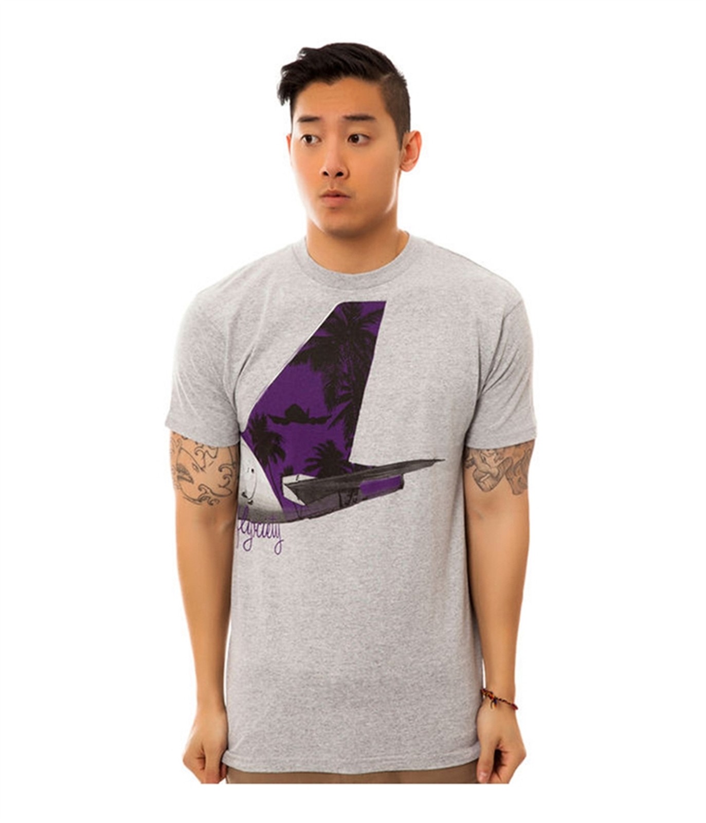 Мужская футболка с изображением хвостокола Fly Society heagr 2XL 4290₽