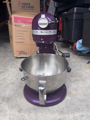 KitchenAid Pro 600 Deluxe 6 Qt Stand Mixer Purple 575W Rare Color