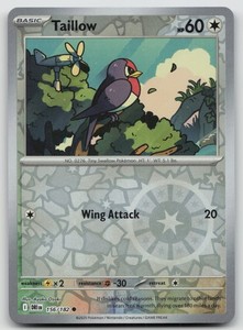 Taillow 156/182 Destined Rivals Reverse Holo