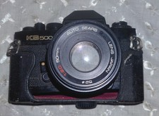 Vintage Sears KS 500 35mm SLR Film Camera With 50mm Lens 6"